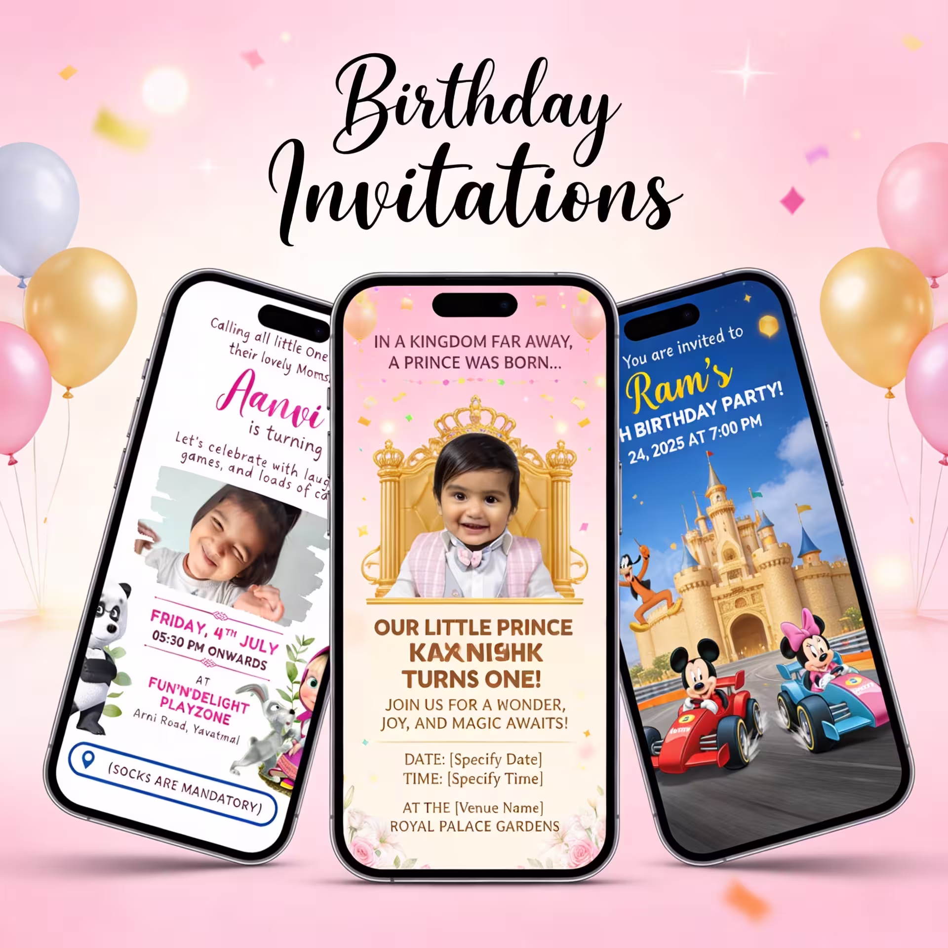 Birthday Invitations